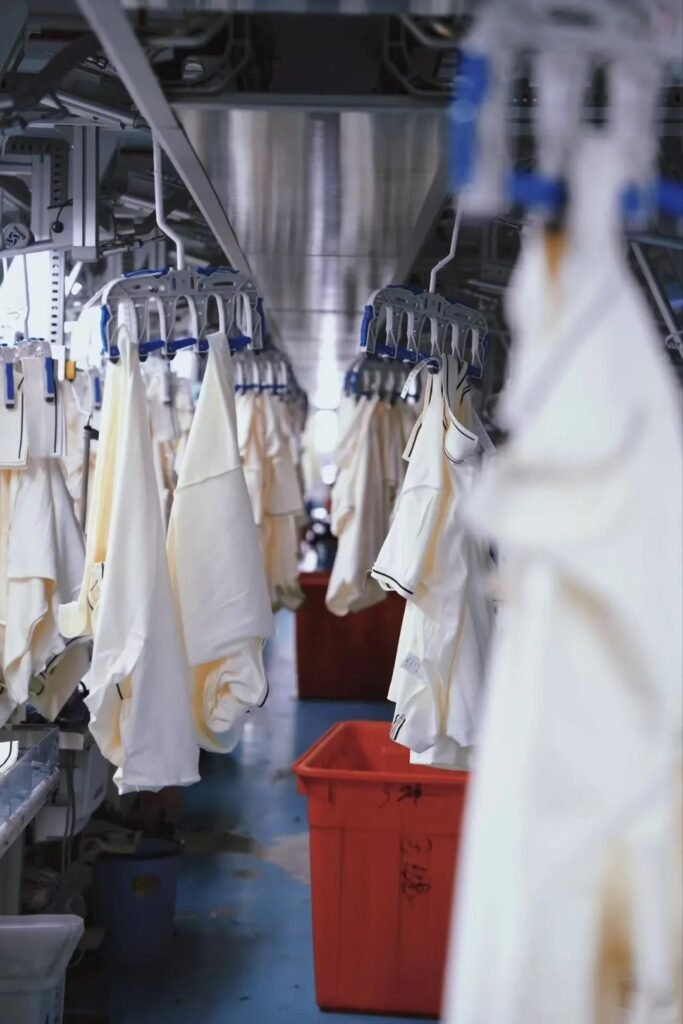 Garment bulk production workshop