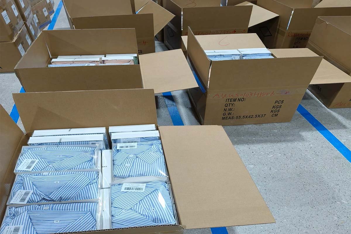 MOQ in our clothing manufacturing factory