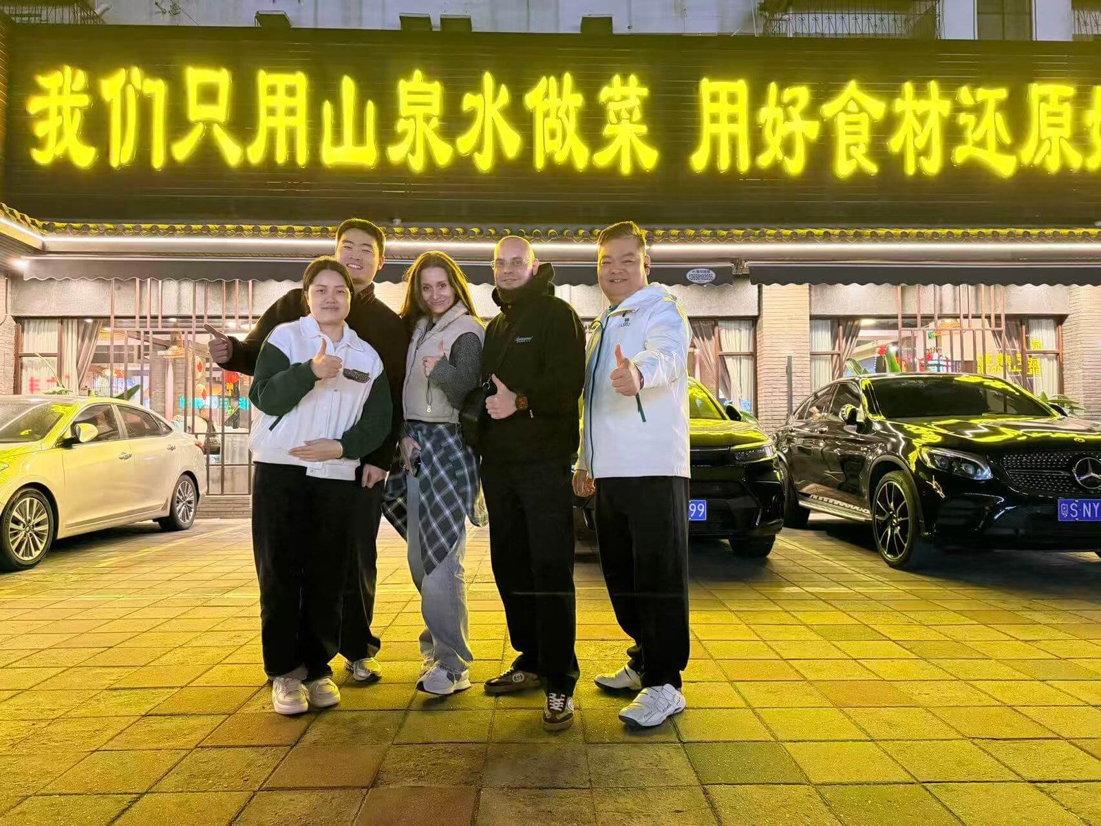 Taking a photo with our Russian clients (1)