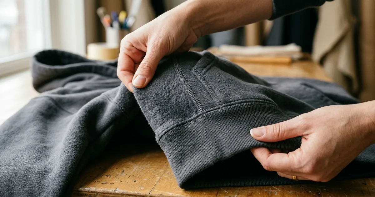 Judging the quality of a hoodie