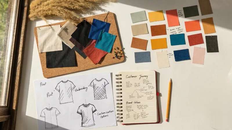 Planning a Clothing Line with Fabric Choices