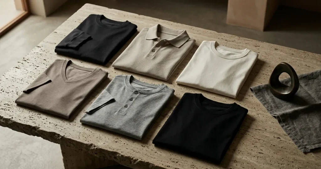different types of tee