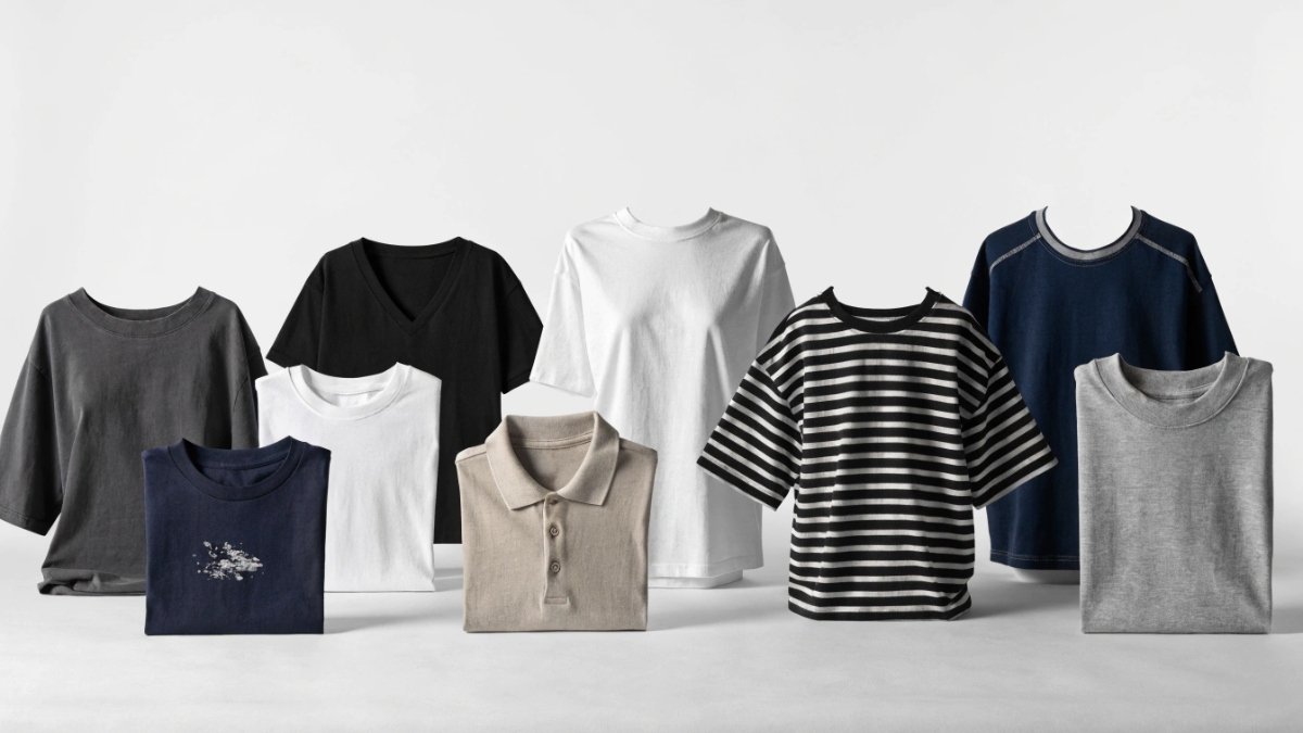 different types of tshirt