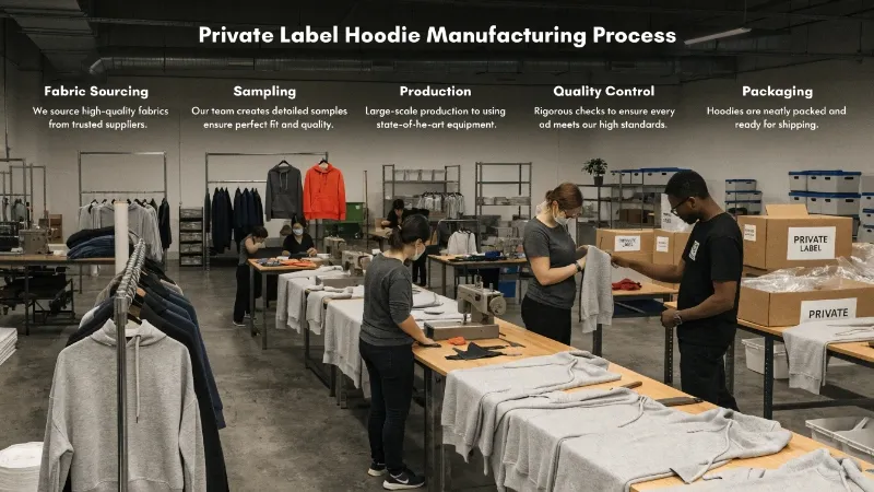 hoodie production process