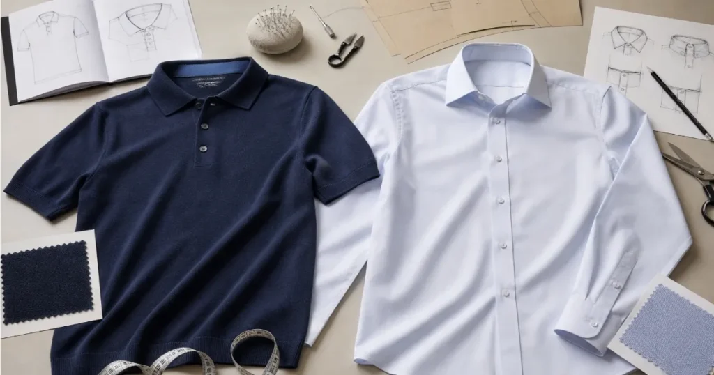 Polo vs. Collared Shirt