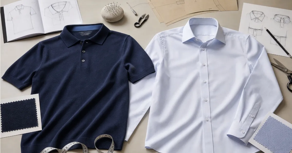 Polo vs. Collared Shirt