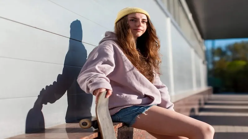 Oversized streetwear hoodie for bulk orders