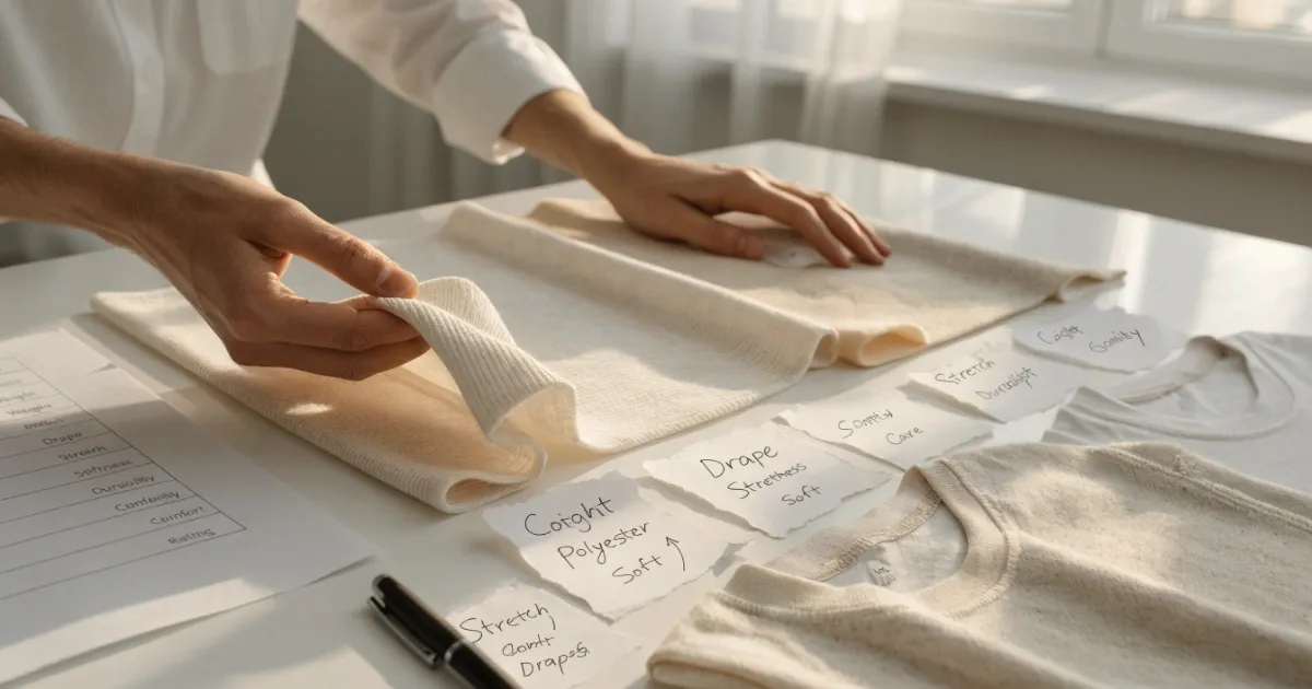 Choosing T-shirt fabric