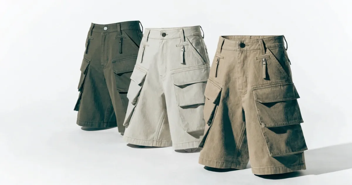 Cargo and Utility Shorts Trend for Apparel Brands Cargo and Utility Shorts Manufacturing Trend 2026