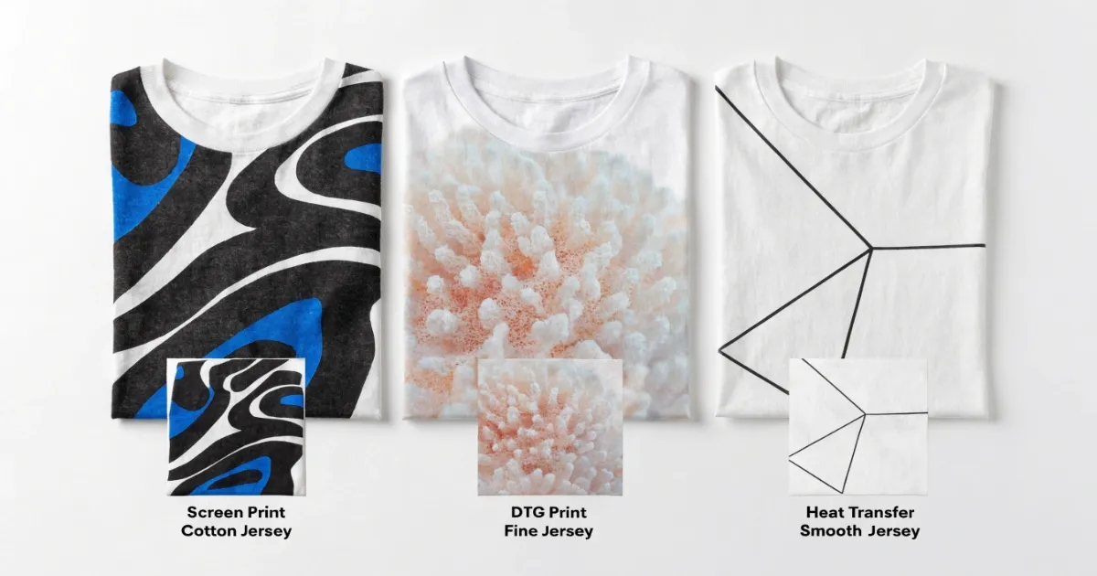 T-shirt for printing