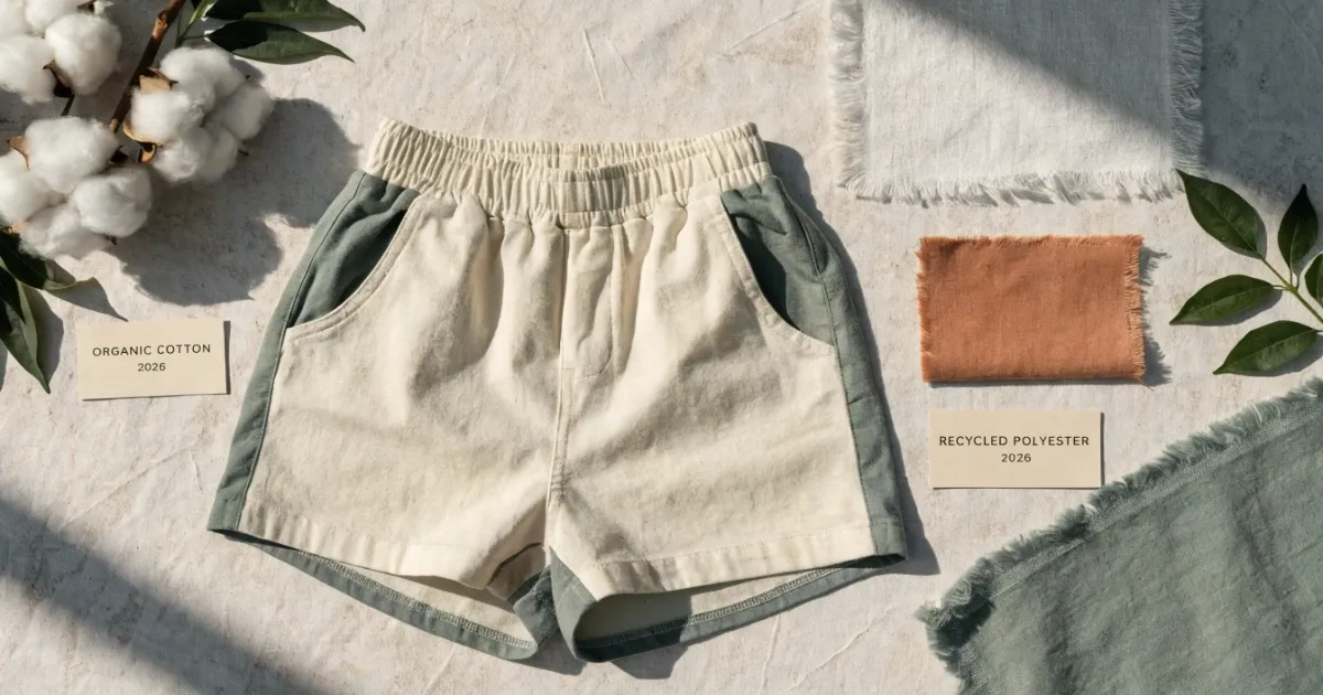 Sustainable Shorts Fabric Options Sustainable Shorts Manufacturing 2026