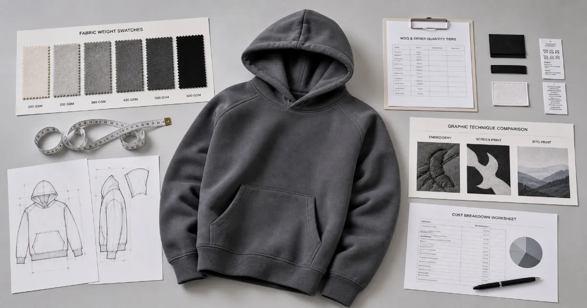 real hoodie product design