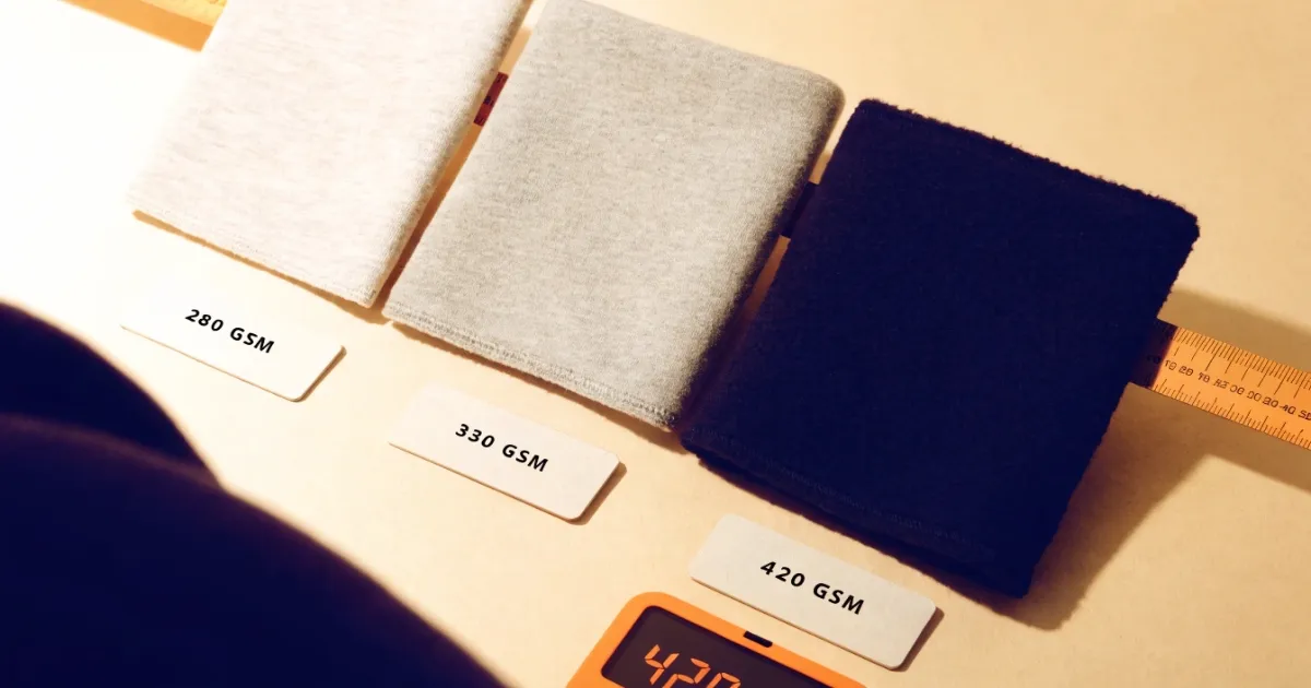 What does GSM mean in hoodie fabric GSM fabric weight explained for hoodie production