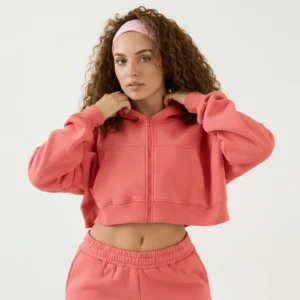 Cropped Boxy Hoodie