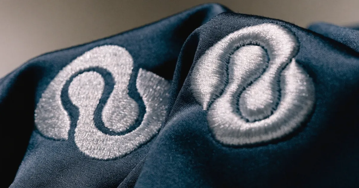 Comparing flat embroidery and puff embroidery styles Flat embroidery vs 3D embroidery logo