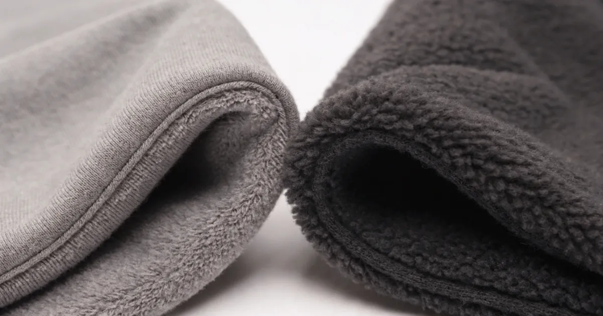 barrel sweatpants fabric selection