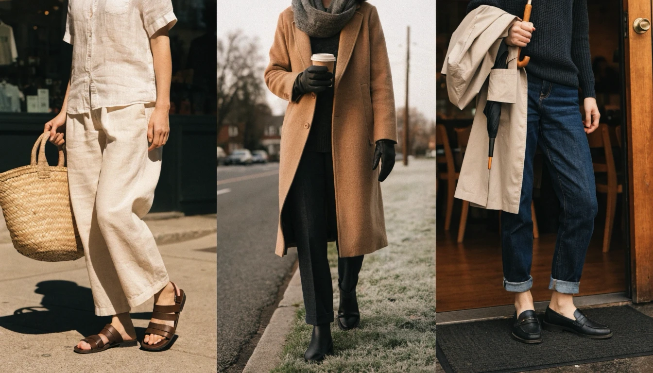 smart casual women layering guide hot cold weather